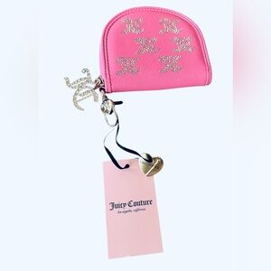 NWT Juicy Couture Pink Lemonade Wallet with a Mirror Too!